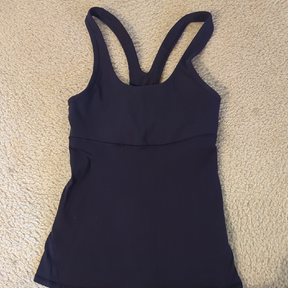 Black Racerback Tank Top